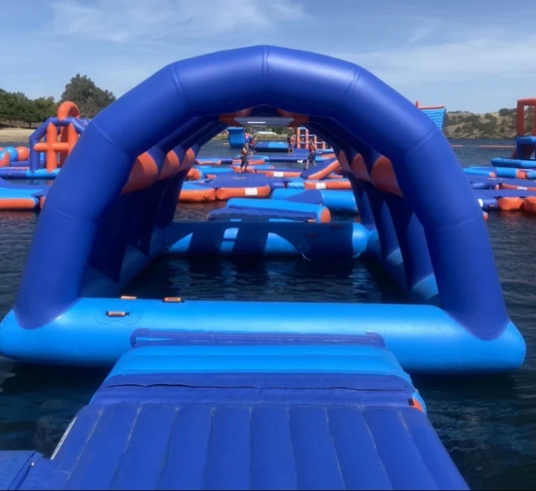 Jungle Bar at Splash-n-Dash inflatable aqua park