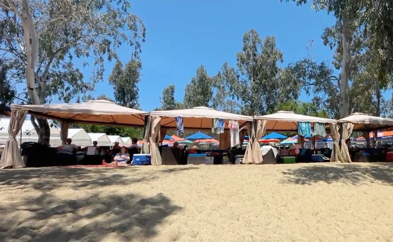 Cabanas at Splash-n-Dash Lake McSwain